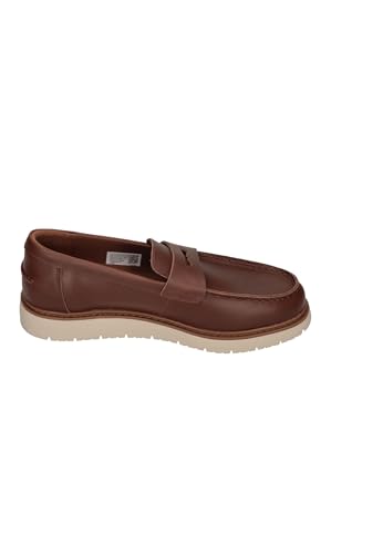 TOMS - Mens Navi Travel Lite Havana Dress Casual Shoes, Color Walnut Leather, Size: 10 D(M) US4