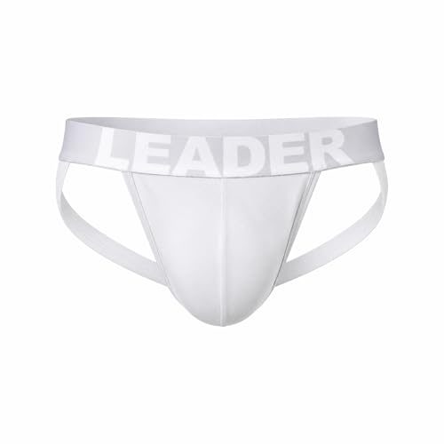 Leader Jockstrap Essentials en coton stretch durable de qualité supérieure