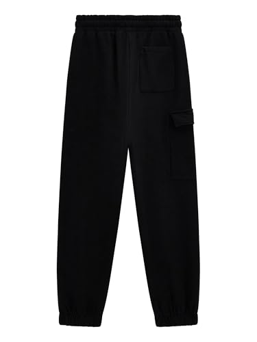 GUESS Boys' Eco Active Pants, Jet Black