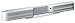 Fey 20002 DiamondStep Universal Silver Replacement Rear Bumper (Requires Fey vehicle specific mounting kit sold separately)