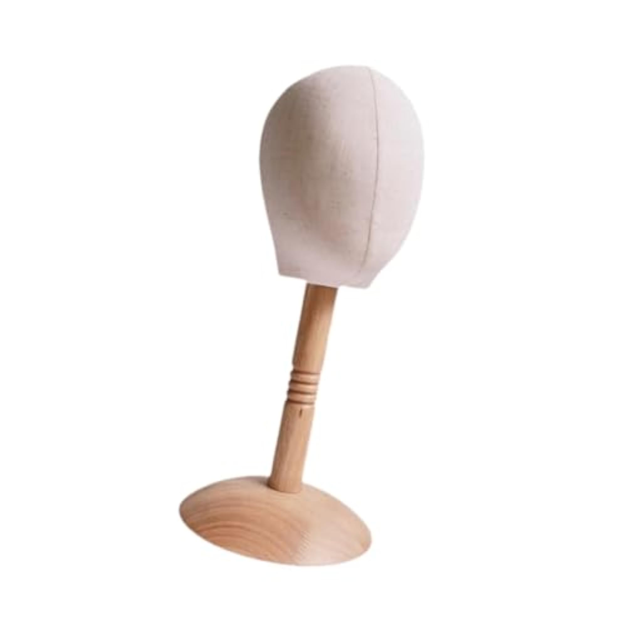 Baby Head Model with Wooden Base for Styling