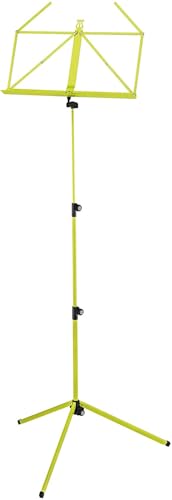 Image of K&M Stands 10010.000.31 Adjustable Music Stand - Yellow Green
