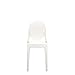 Sedia Victoria Ghost Bianco Lucido Kartell