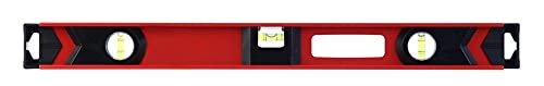 Kapro - 159 Magnetic Semi-Professional I-Beam with Plumb Site Level - Features Horizontal Vial and Dual-View Plumb Site - Aluminum - 24 Inch