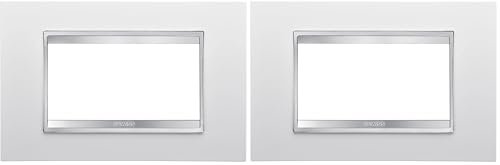 GEWISS - GW16204TB - Placca Lux - In Tecnopolimero - 4 Posti...