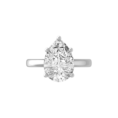 1 Carat -5 Carat (CT. T.W.) IGI Certified Fancy Cuts Lab Grown Diamond Solitaire Engagement Ring | 14K White or Yellow Gold Wedding Anniversary Ring | D-F Color and VS1 Clarity2