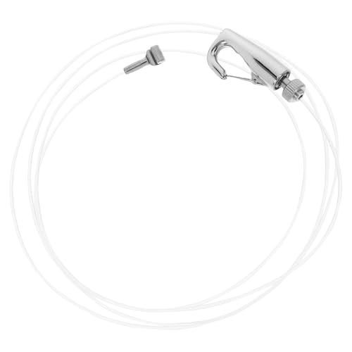 Cabilock Alambre para Colgar Cuadros Juego de 1 Set Ajustable de Acero Inoxidable y Nylon , Resistente y Versátil para de y Paredes