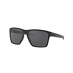 Oakley Man Sunglasses Matte Black Frame, Grey Lenses, 57MM - Image 2