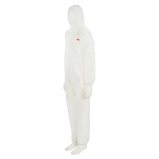 3M P4515BL - 4515 Prenda protección, blanco, tipo 5/6, talla L
