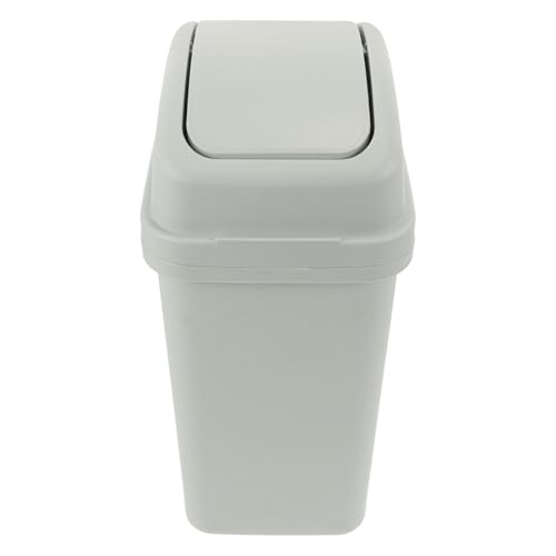 VALICLUD basurero plástico 6L con tapa abatible