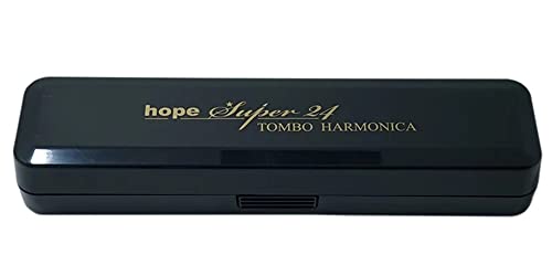 Harmonica Hope super 24 tremolo 6624s harmonica 24 trous en laiton anches Blues harpe bouche clavier d’orgue C ABS Comb… - Les Beatles, Paul McCartney, John Lennon, RIngo Starr, George Harrison Harmonica Hope super 24 tremolo 6624s harmonica 24 trous en laiton anches Blues harpe bouche clavier d'orgue C ABS Comb… – Image 4
