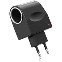 Convertidor de CA a CC 12V, 220V a 12 V Adaptador de Enchufe