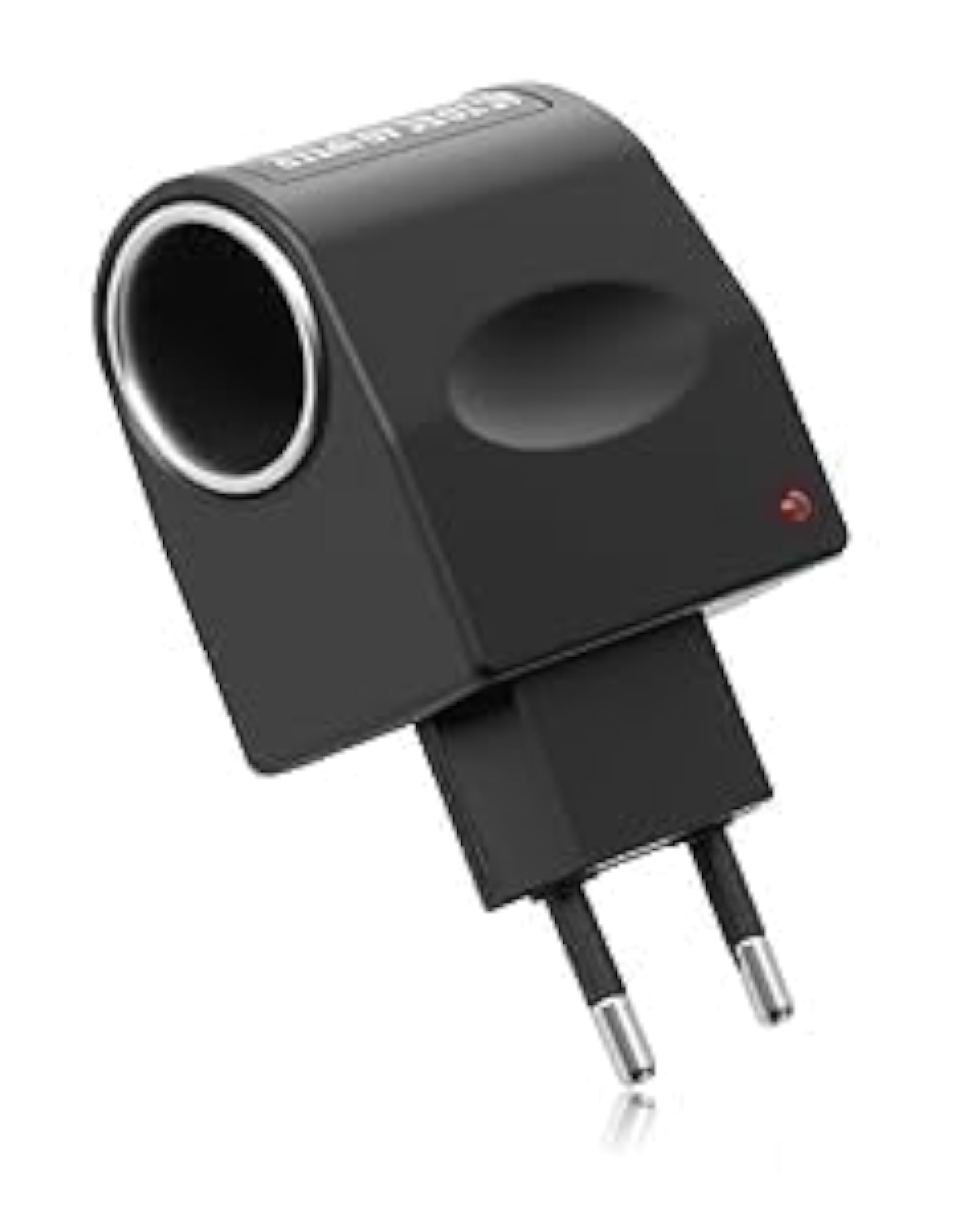 Convertidor de CA a CC 12V, 220V a 12 V Adaptador de Enchufe Adaptador Mechero Coche a Enchufe 500mA 6 Vatios Convertidor de Voltaje AC DC con Enchufe EU pour Automóvil GPS Camión Mini Convertidor