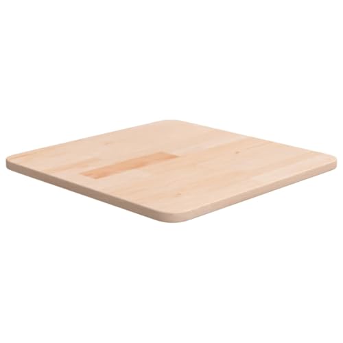 vidaXL Tischplatte Quadratisch Massivholzplatte Eichenplatte Holzplatte Platte Ersatztischplatte 40x40x1,5cm Eichenholz Unbehandelt