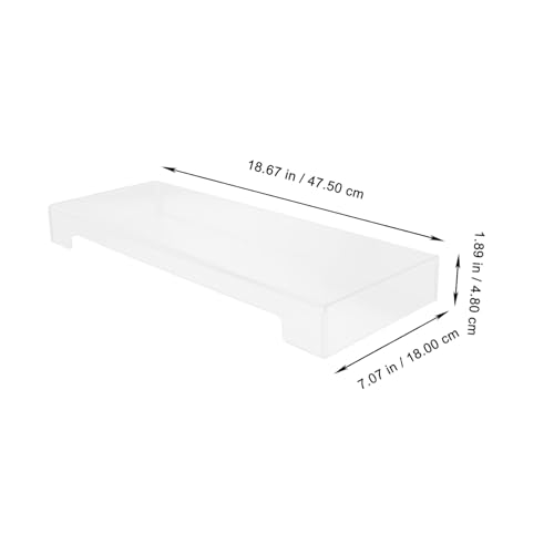 Protector transparente para teclado con diseño anti polvo de acrílico resistente 7