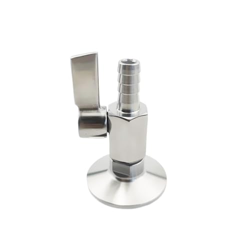 Adaptador de válvula de drenaje Tri-Clamp para manguera de salida de vino 2