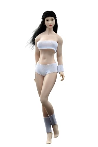 Figurine féminine 1/12 AMITD T01 corps sans couture 15 cm peau pâle