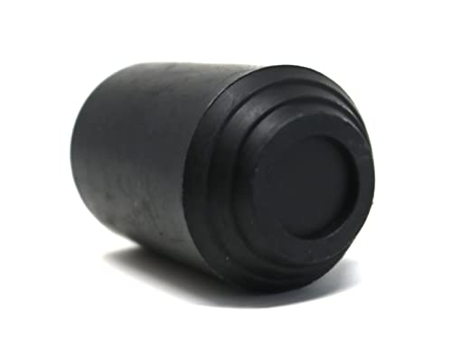 Férula de goma negra de 22 mm con alta resistencia para bastones 3