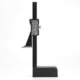 Qcwwy Höhenmesser, Digitales Tiefenmesswerkzeug mit Magnetischer Basis für Genaue Sägeblatt-Höheneinstellungen, 0–150 Mm für Holzbearbeitungsprojekte