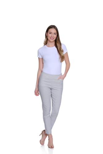 Pull On Ankle Pant with Real Front and Back Pockets