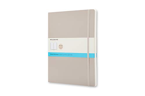 Moleskine Classic - Cuaderno de tapa blanda, color beige caqui