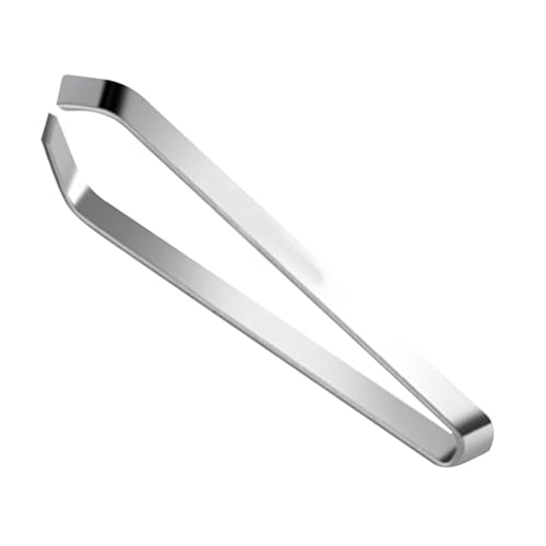 Fishbone Oblique Flat Mouth Design for Bone and Scale Removal | Heavy Duty Stainless Steel Fishbone Tweezers Fish Bone Cleaning Tool
