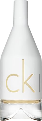 CALVIN KLEIN CK IN2U Eau de Toilette para mujer | Fragancia femenina cítrica y floral con notas de bergamota y cedro rojo| Larga duración 150 ml