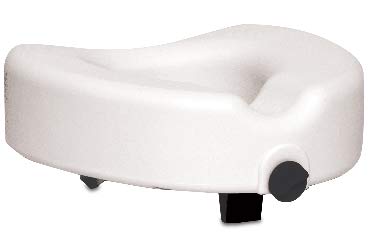 ProBasics Raised Toilet Seat with Lock 350 lb Weight Capacity