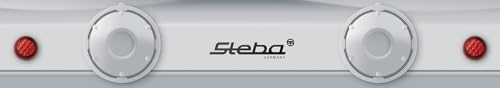 Double plaque de cuisson Steba pour cuisiner partout en vacances