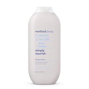 Method Body Wash, Simply Nourish, Paraben and Phthalate Free, 18 oz (Pack of 1)