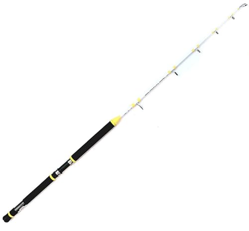 KOHANA 15/50 LBS. CANNA MONOPEZZO COSTRUITA IN CARBONIO AD ALTA RESISTENZA I MATERIALI UTILIZZATI LA RENDONO PRATICAMENTE UN ATTREZZO AFFIDABILE PER I COMBATTIMENTI PIU' ESTREMI IN MARE. DOTATA DI BEN 6 ANELLI A DOPPIO PONTE, LA CANNA VIENE FORNITA CON CROCIERA PER INDOSSARE COMODAMENTE LA CINTA DA COMBATTIMENTO