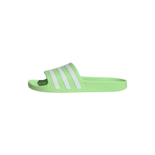 adidas Unisex adulto Adilette Aqua Slides, Green Spark / Cloud White / Green Spark, 40.5 EU