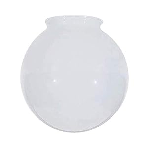Kor Globe Style Lampenschirm Weiß 6-Zoll