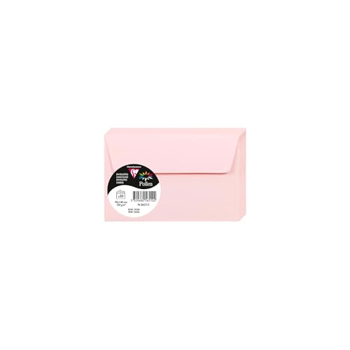 Clairefontaine 5651C - Paquet de 20 Enveloppes Auto-Adhésives - Format 9x14cm - 120g/m² - Coloris...