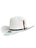 Men's Original Morcon Cowboy Hat Estilo Sinaloa 10,000X Superlight Premium Brim 3.5' - Sombrero Vaquero (US, Numeric, 6 7/8, Ivory)