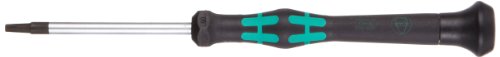 Image of Wera 05118185002 Kraftform Micro 2067 Torx HF Electronics Precision Screwdriver, TX9 Head, 60mm Blade Length