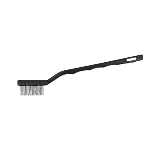 Image of Coshar Wire Brushes Industrial 7 inch Stainless Steel Wire Brushes with Curved Handle Mini Wire Brush Set for Cleaning Welding Slag,10Pcs
