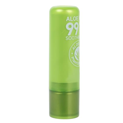 CIYODO Set de Bálsamos Labiales Voluminizadores E Hidratantes Aloe Bálsamo Labial Termo Sensible Que Cambia de Color Resistente al Agua y Reparador para Labios Secos y Agrietados