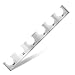 Six Light Vanity Strip, Polished Chrome, 36-Inch (Pack of 2 Fixtures)