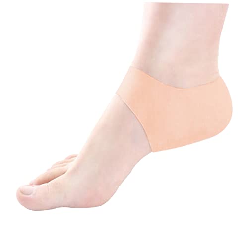 LIFKOME Gel Heel Sleeves Protector Pads Silicone Moisturizing Foot Care Socks for Night Use Skin Care Protector for Heel Relief and Moisturizing Treatment for Daily Foot Care