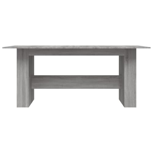 Table industrielle Gris Sonoma 180 cm et table de cuisine polyvalente - 5