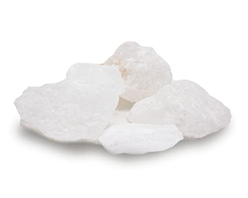 EcoGreen® - Piedra Alumbre, 1 Kg presentacion en piedras medianas y grandes, mineral de excelente calidad.