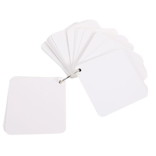 SOIMISS 300 hojas Tarjetas Índice Blancas para Estudiar y Tomar Notas con Diseño para DIY Papel Liso y Suave para Escritura Aprendizaje Oficina y Escuela