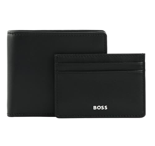 Porte-cartes BOSS fini les portefeuilles volumineux avec ce set noir