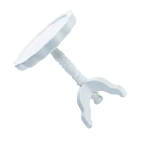 Frcolor ミニチュア丸テーブル ドールハウス用 白色装飾品 模型家具 の想像力と手先の器用さを育む インテリア飾り