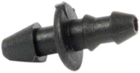 One Stop Outdoor USA Made - 100-Pack Universal Drip Irrigation Barb Adapter Coupling 1/8" - 1/4" Lateral Tubing Line Connector Insert for - Hydroponics, Garden Watering