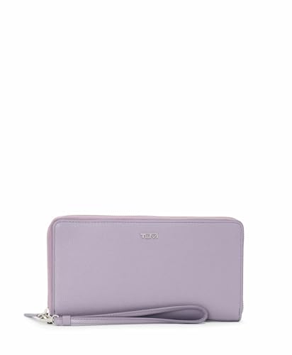 Image of TUMI - Belden Travel Wallet - Women's Premium Leather Passport Travel Organizer with Wristlet