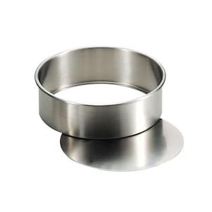 Suncraft PP-612 Cake Pan, Removable Bottom, 7.9 inches (20 cm), Made in Japan, Stainless Steel, Dishwasher Safe, Decoration, Hall, Cake, Confectionery, Passiere, Silver