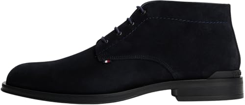 Zapatos Derby Hombre Tommy Hilfiger de ante azul Corporate para vestir 1