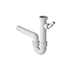 Geberit Spueltisch-Ablauf G1 1/2x40 mm weiss in PP Objektmodell fuer ein Becken 152713111